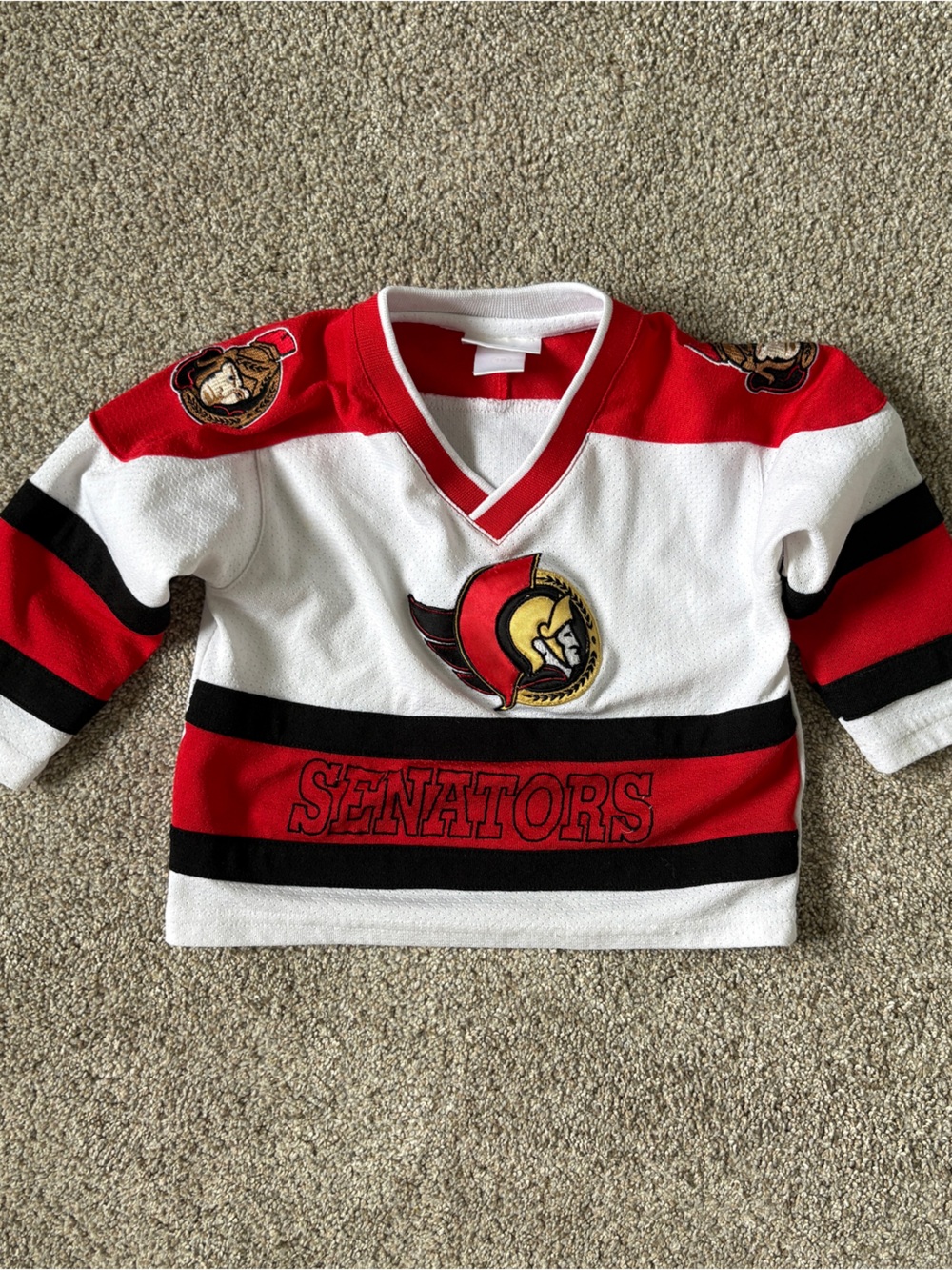 NHL Ottawa Senators Youth Jersey Hockey Baby Toddler 18 m White